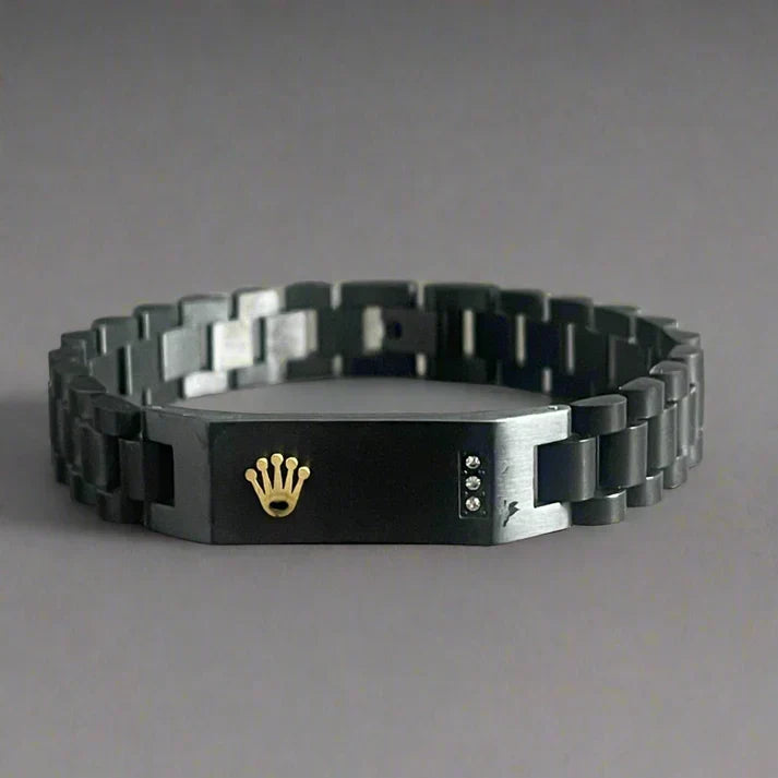 16mm Black RLX Crown Jubilee Bracelet